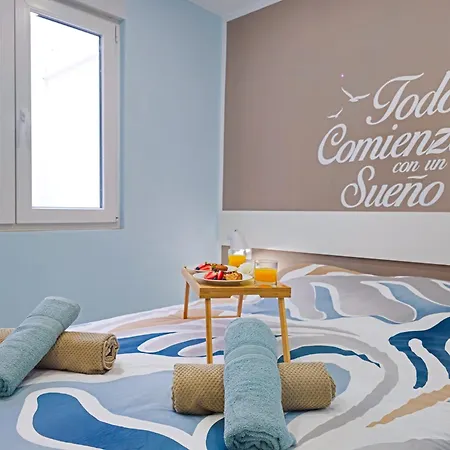 Lägenhet Palms2beach - 200m Met Airco En Wifi Los Cristianos (Tenerife)